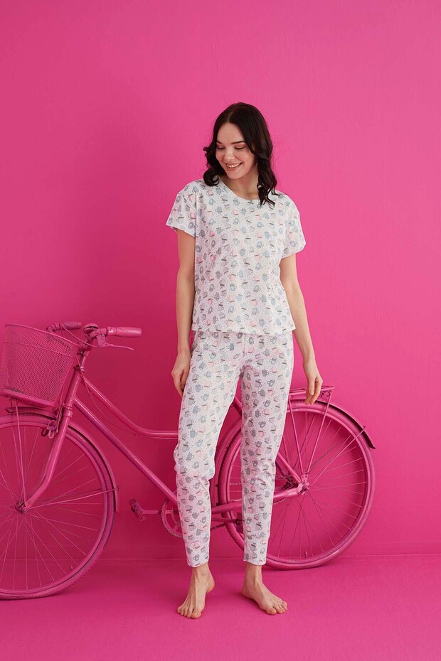 PAMUKLU PİJAMA TAKIM - 2