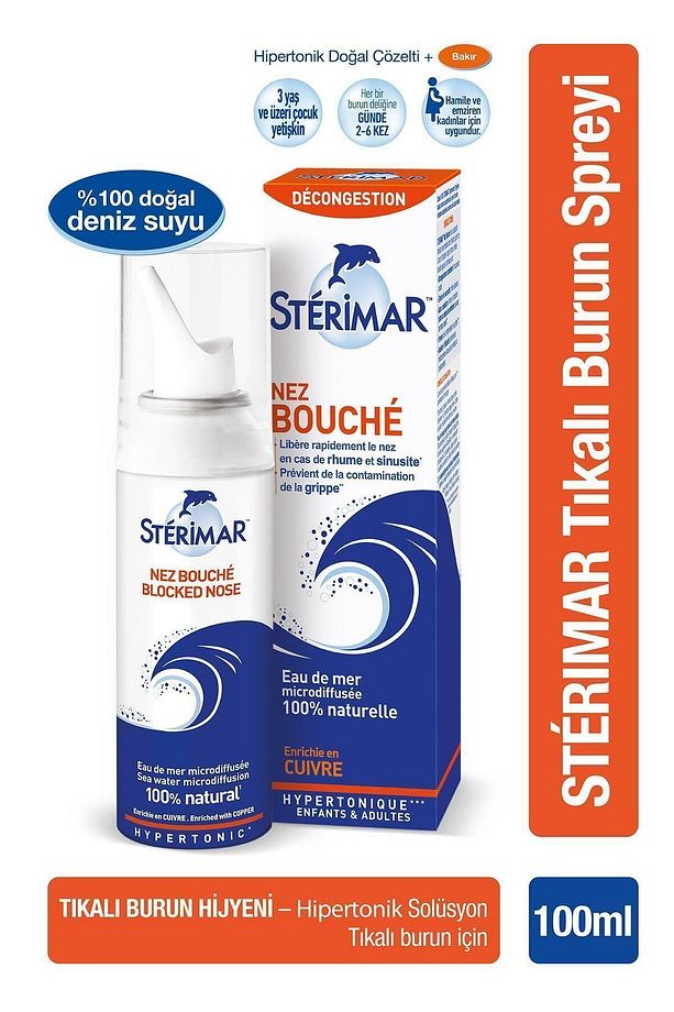 Hipertonik Burun Spreyi 100ml+ Stop&protect Alerji Burun Spreyi 20ml - 2
