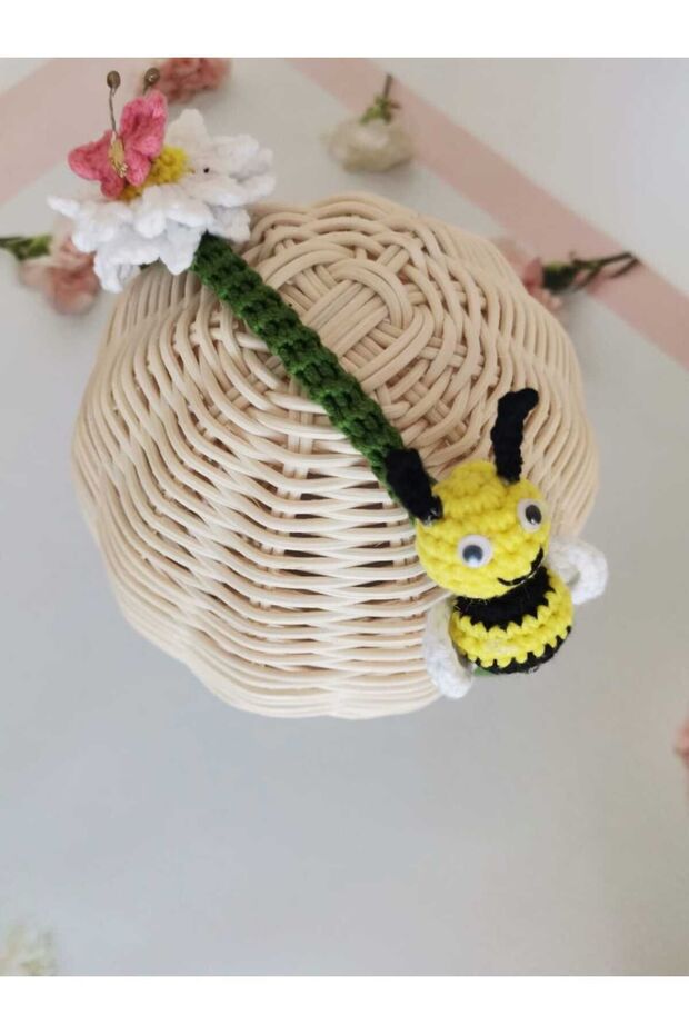 Crown Bee-Butterfly-My Flower Handmade Knitted Crown