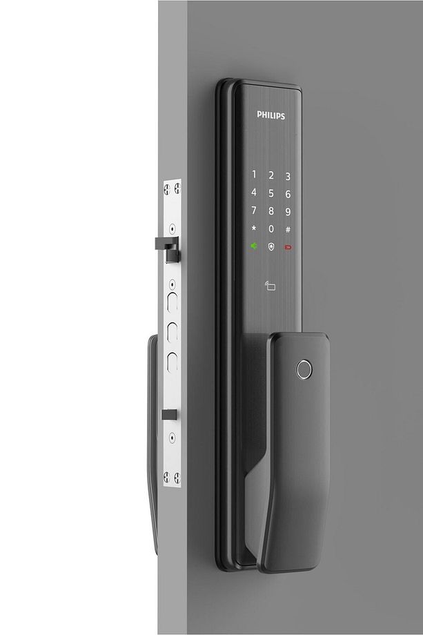 Akıllı Kapı Kilidi Alpha-5hb , Parmak Izi, Anahtarlı, Kartlı - 5
