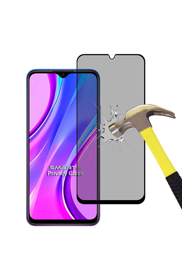 واقي شاشة Xiaomi Redmi 9 غير الجانبي 5D Ghost - 2