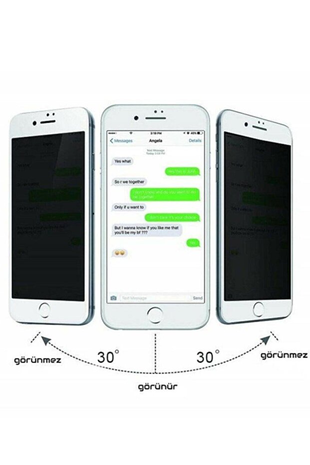 زجاج شبح واقي غير مرئي متوافق مع هاتف iPhone 6 Plus - 2