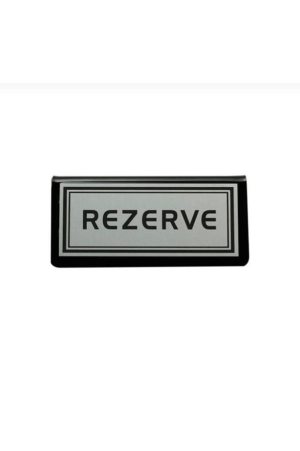 Masa Üstü Rezerve Yazısı OTEL KAFE RESTORANT BÜFE - 2