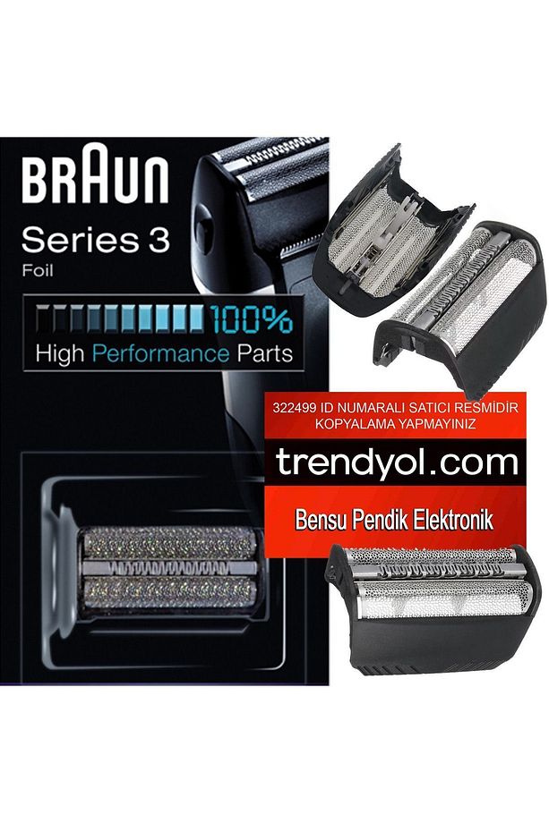 Braun 197s1 Elek 197s-1 Tıraş Makinası Eleği 197s-1 Traş Makinası Eleği 197s1 Elek Braun Pendik - 4