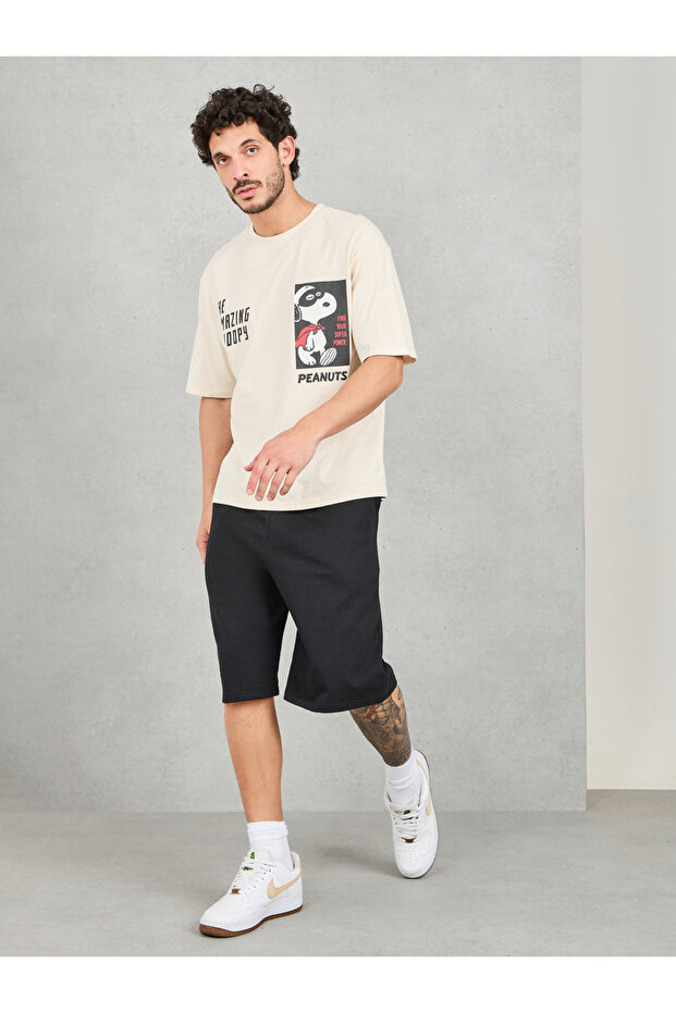 شورت رجالي عادي كبير الحجم - 2