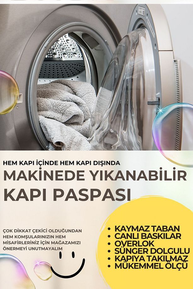 İkili Kapı Paspası İç Mekan ve Dış Mekan Kapı Matı - 6