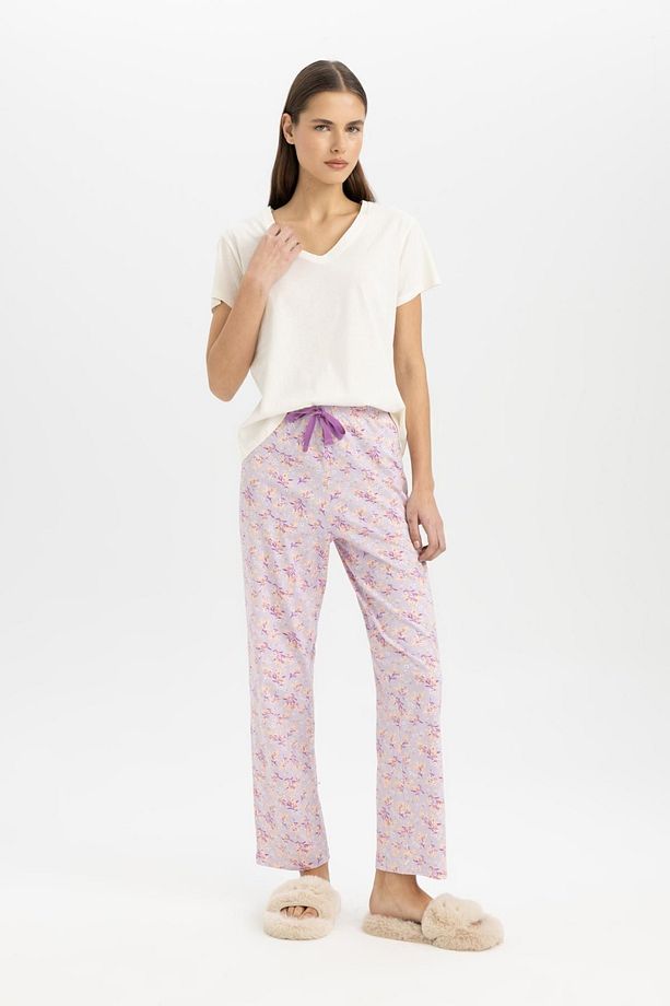 Fall In Love Pijama Takımı Regular Fit Kısa Kollu Üst Desenli Uzun Alt B6193ax24sp - 3