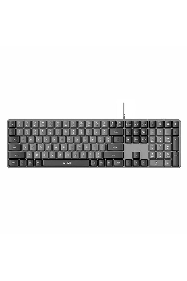 Kablolu Mekanik Klavye Wiwu KB-01 Ev&Ofis İçin Keyboard Klavye - 1