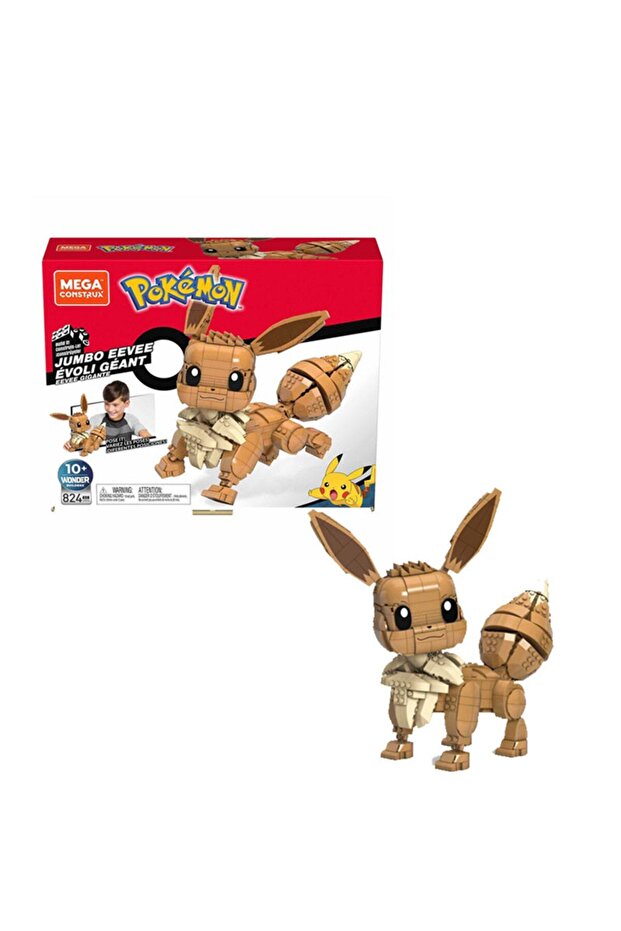 Mega Pokemon Jumbo Eevee Gmd34 - 1