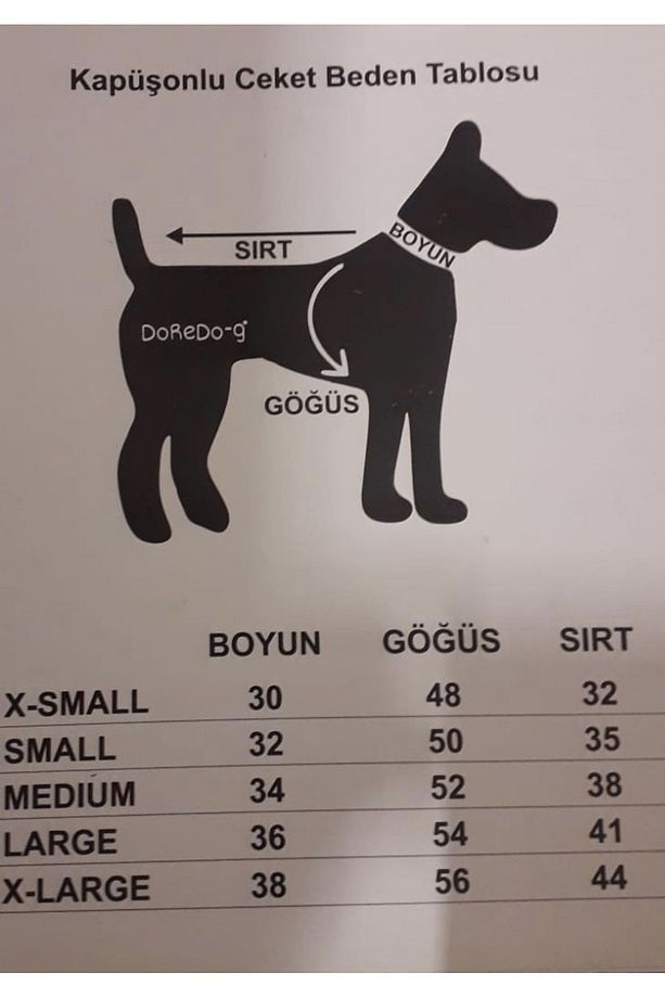 Doredog Köpek Kıyafeti- Tavşan Peluş Mont-peluş Sweat Çeket- Kedi Köpek Kıyafeti - 5
