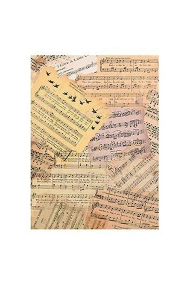 Brass Decopage Paper Model 191