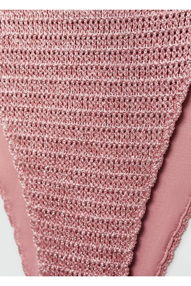 Metallic-Häkel-Bikinihose - 5