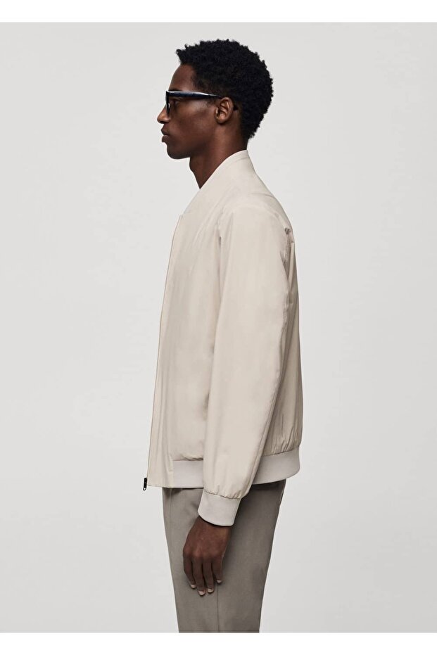 Streç su itici bomber ceket - 7