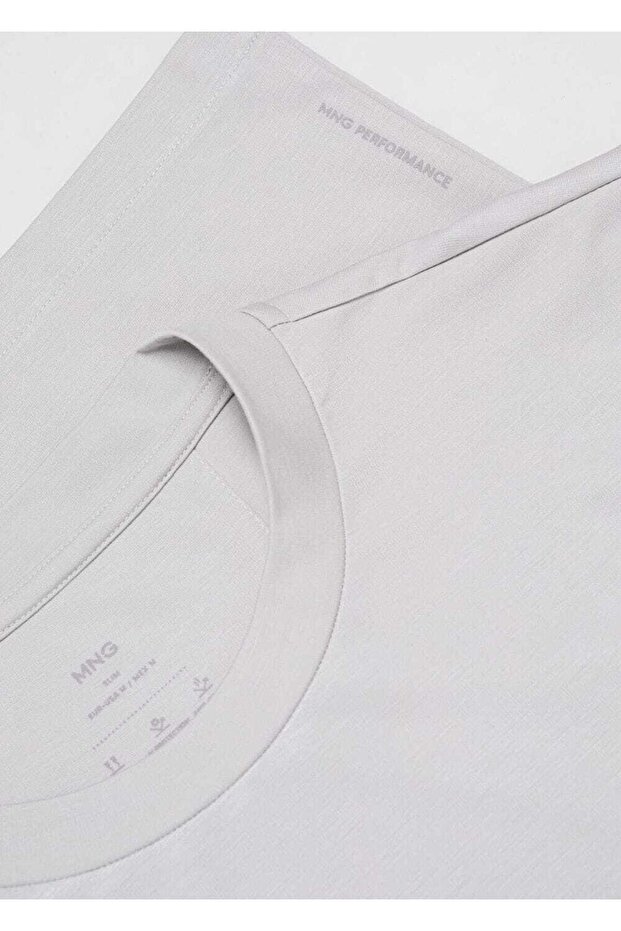 Cepli slim fit tişört - 5