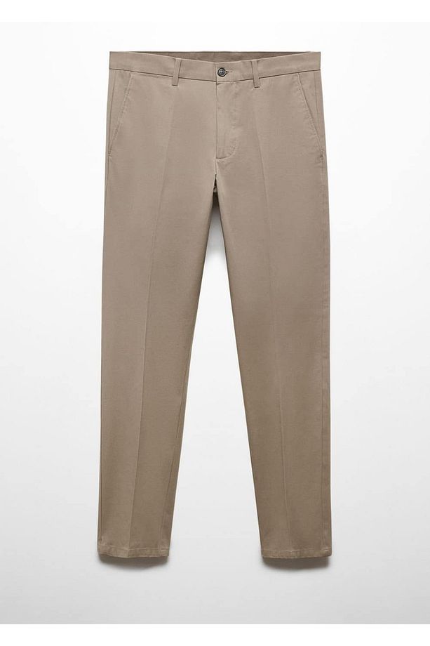 Regular fit pamuklu pantolon - 3