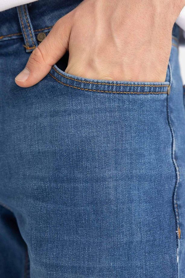 Sergio Regular Fit Normal Kalıp Normal Bel Boru Paça Jean Pantolon A6948ax23au - 5