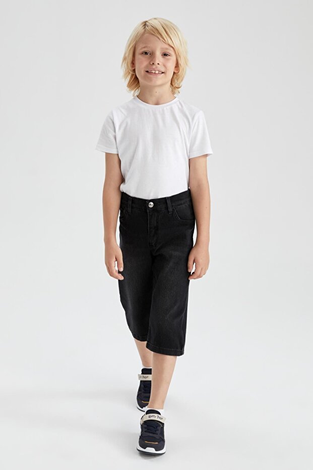Boy's Bermuda Jean Shorts - Y9195a622hs