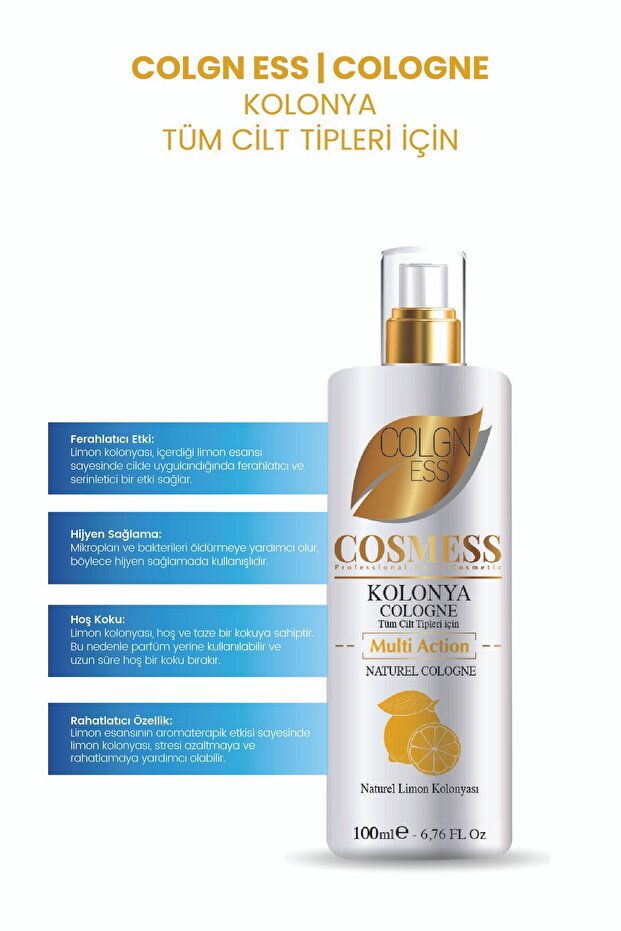 Colgen Ess Kolonya 100 ml