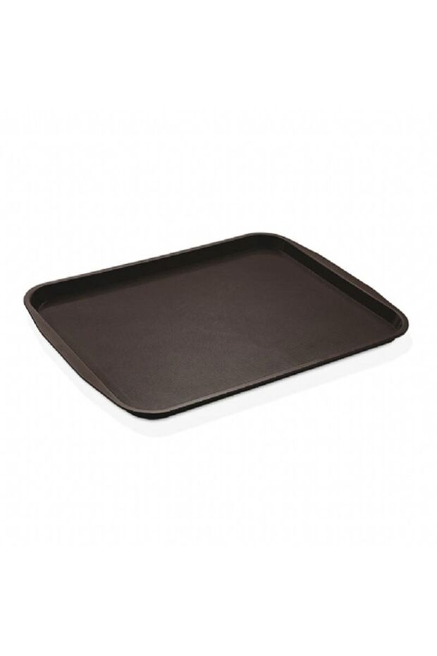 Plastic Tray -27X36 cm -Abs -Service -Fast Food -Restaurant -Buffet -Reyon Tray (1 Piece)