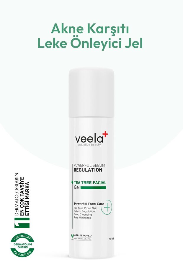 Anti-Blemish Facial Cleansing Gel Tea Tree Facial Gel
