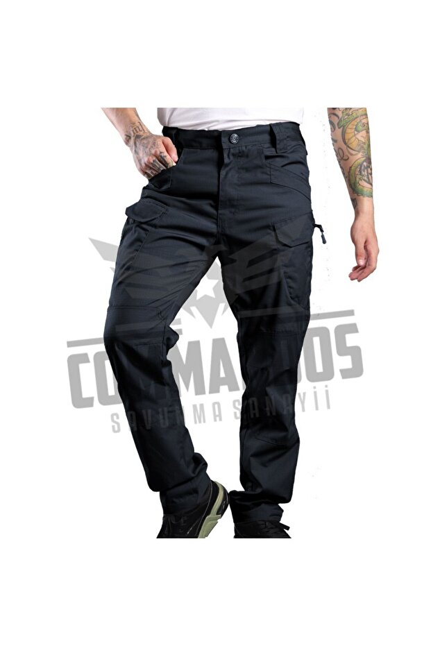 Men's Black Outdoor Tactical Trousers