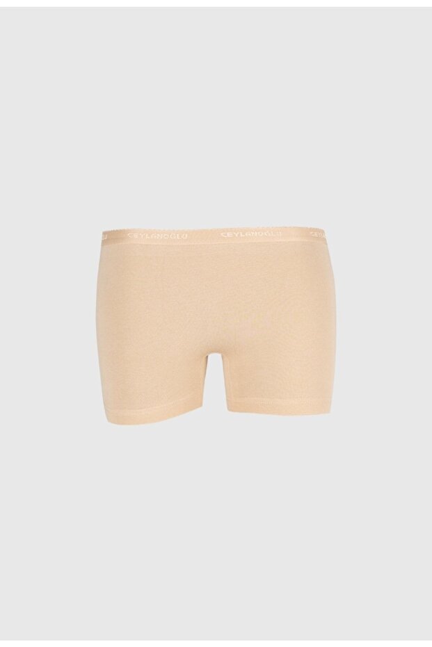 Kadın Siyah Likralı Mini Şort Tayt - 3