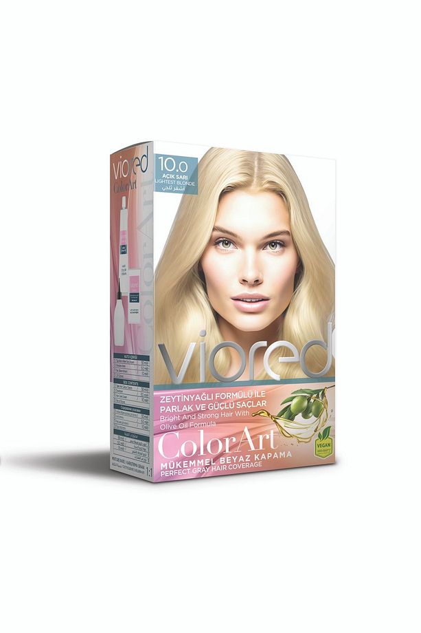 Viored Color Art 10.0 Açık Sarı Saç Boyası - 1