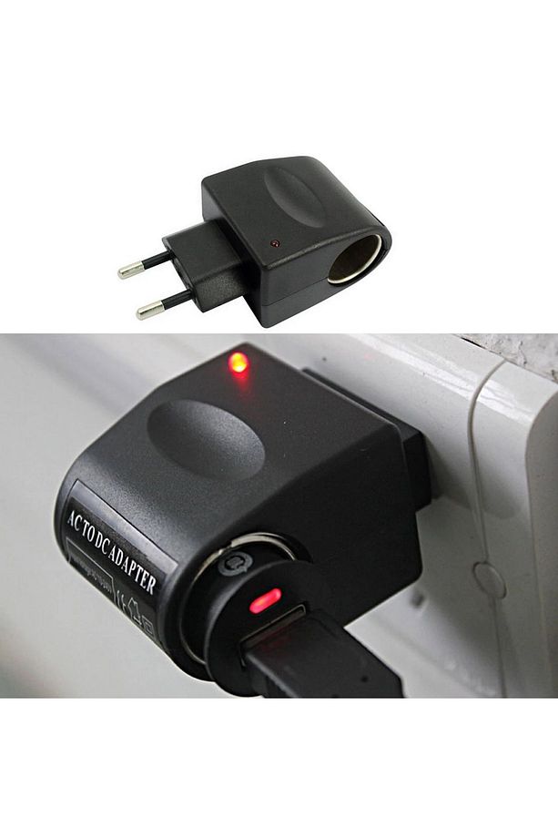 Pm-15950 Ac To Dc 220 Volt Çakmak Fişi Çevirici Adaptör (ınput:220v - Output:12v-5 - 2