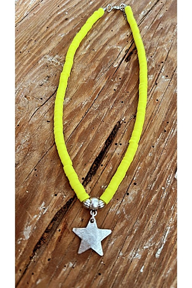 قلادة فيمو الأساسية بلون النيون - 2