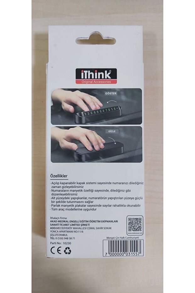 Araç Içi Numaratör - 3