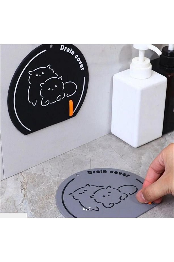 Banyo,Mutfak,Lavabo Gider Kapatıcı Kapak Koku Önleyici Mat - 4