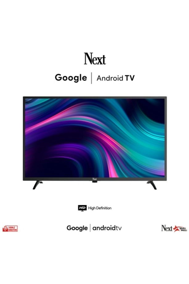YE-32020GG4 32" 82 Ekran HD Google Android TV Ses Komut Kontrol - 1
