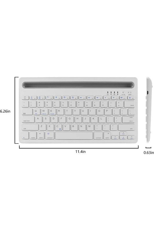 Lenovo Tab M10 ZAAG0003TR 10.1" Uyumlu Kablosuz Bluetooth Şarj Edilebilir Tablet Telefon Standlı Kla - 5