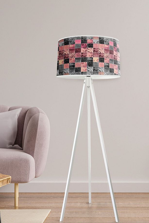Patchwork Desenli Dekoratif Modern Lambader - 1