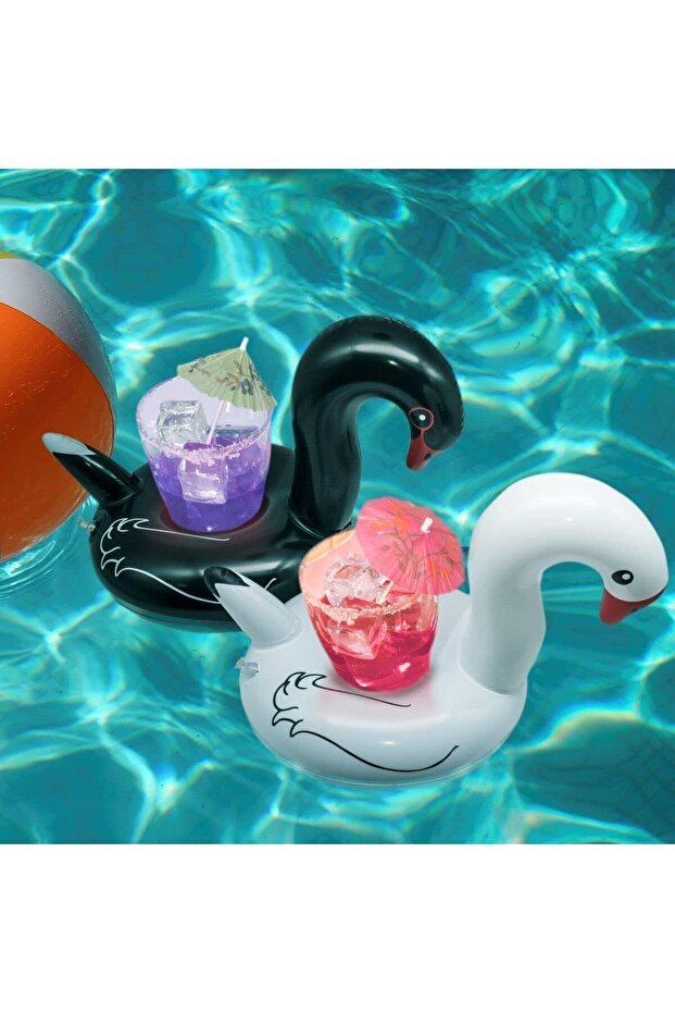 Swan Pool Toy and Cup Holder