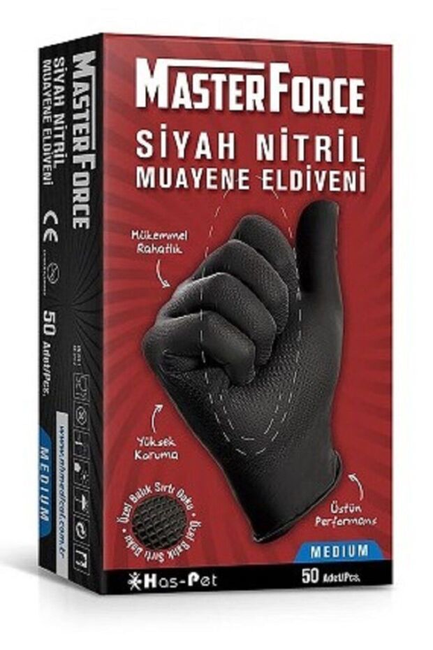 Master Force Nitrile Gloves Size M - 2