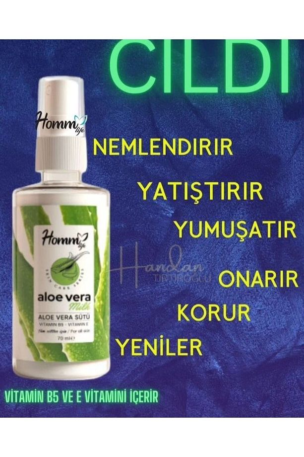 Aloe Vera Sütü Vitamin B5 Vitamin E Tüm Cilt Tipleri İçin 70 ml - 4