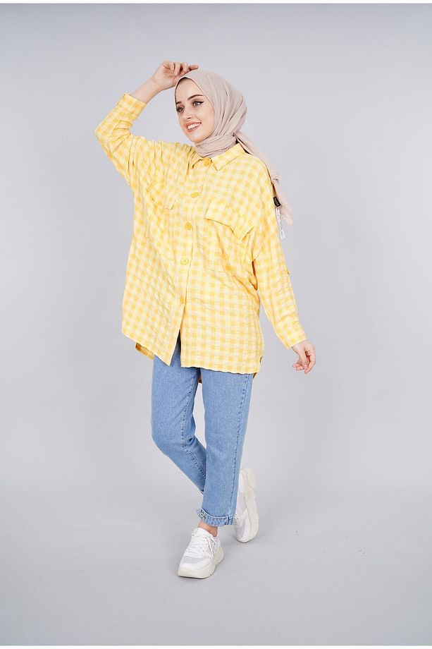 Orfeonegro Yazlık Spor Gömlek Oversize - 5