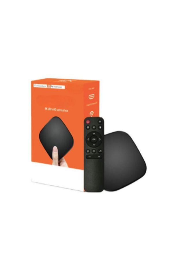 4K Android Tv Box + Stick Wifi Akıllı Tv Kutusu Ve Kumandası Medya Oynatıcı Mx10 Box - 1