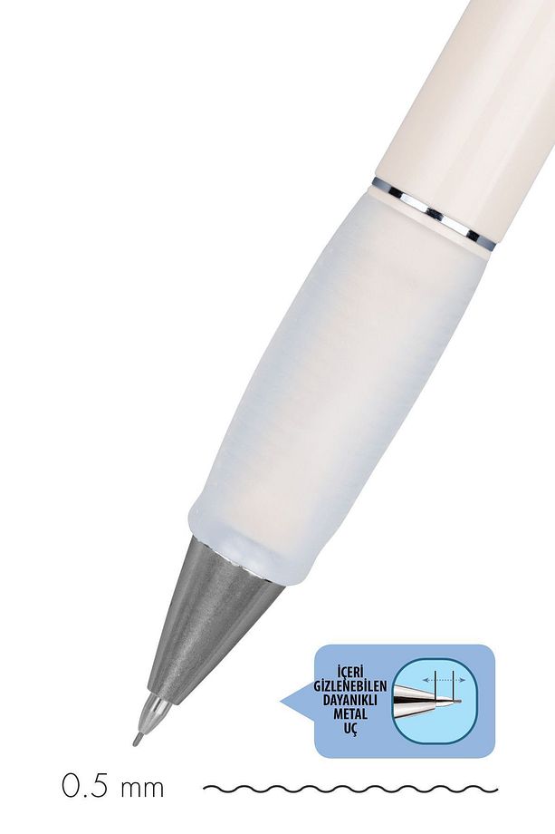 Versatil Kalem (Mekanik Kurşun Kalem) Deep 0.5 Mm Fildişi Sv-Deep-05-Fd - 3