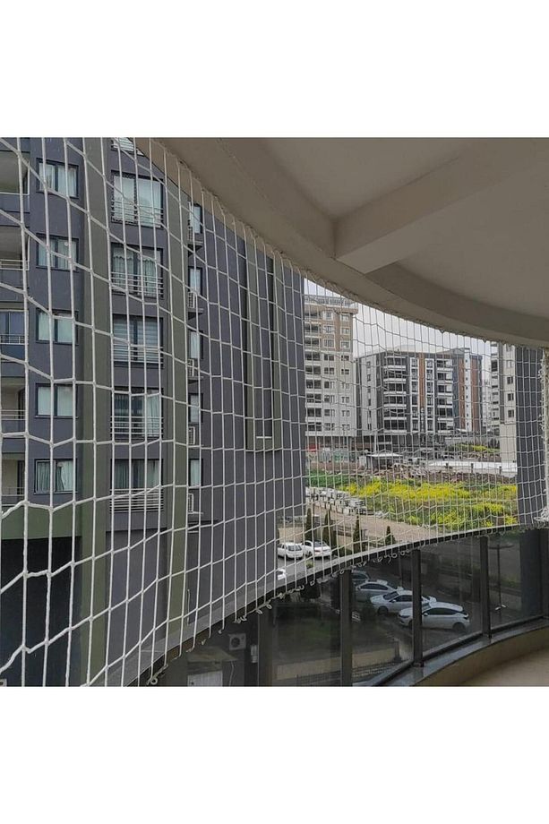 Balkon Güvenlik Filesi 1,5x4m Göz Aralığı 10x10cm - 1