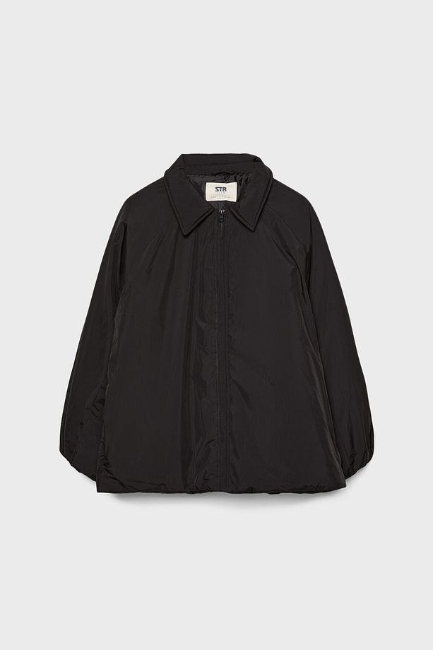 Regular fit şişme mont - 5