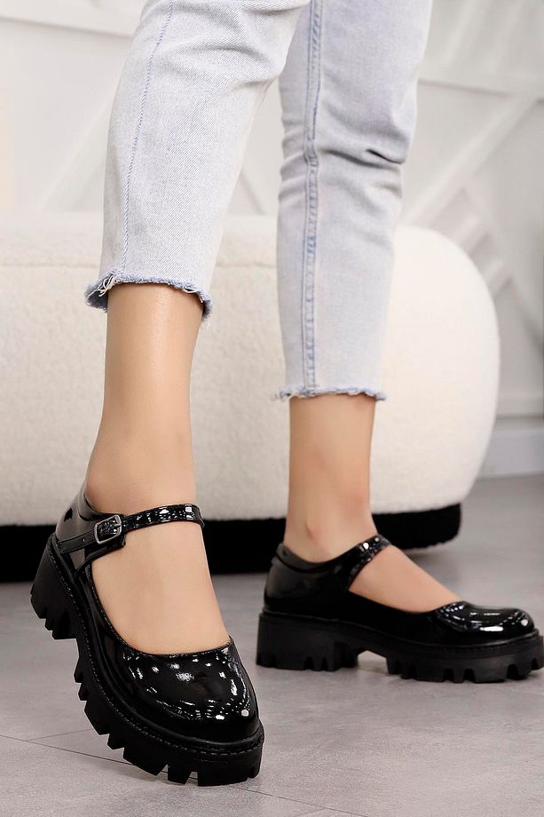 ALD 002 Yüksek Tabanı Kemerli Loafer - 2