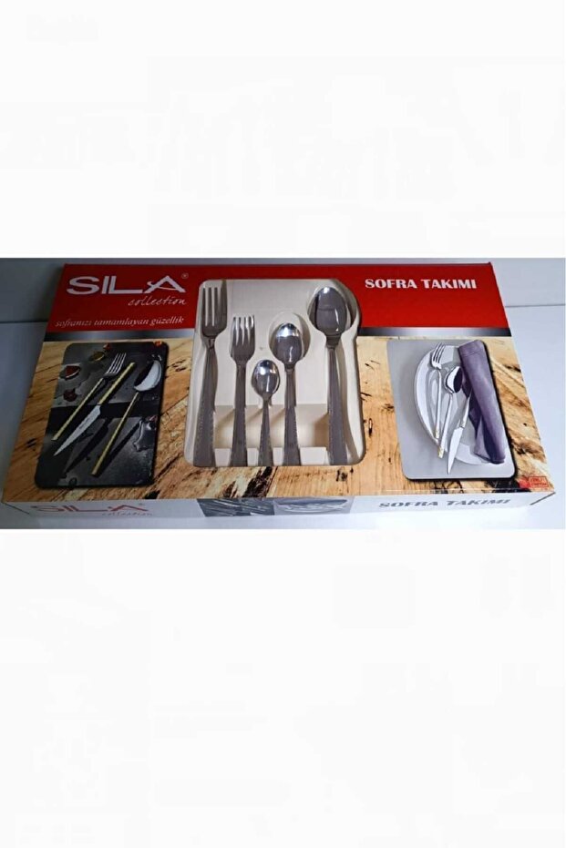 SOFRA TAKIMI 30 PARÇA ÇATAL KAŞIK SET - 5
