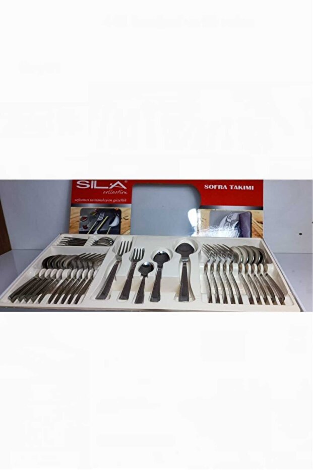 SOFRA TAKIMI 30 PARÇA ÇATAL KAŞIK SET - 1