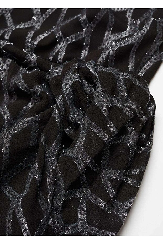 Lureks halter yaka elbise - 6