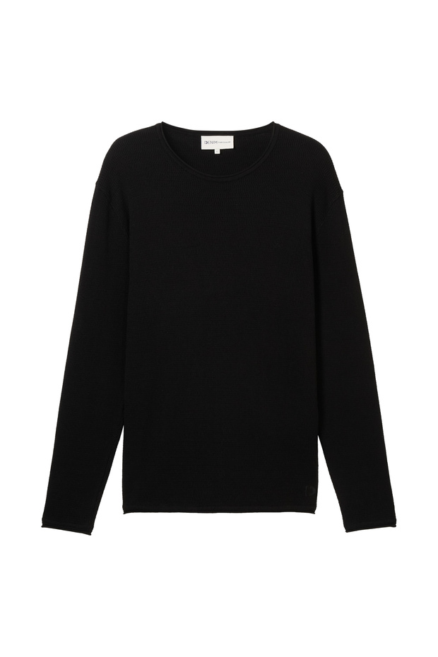 Structured Roll Edge Knit - 6