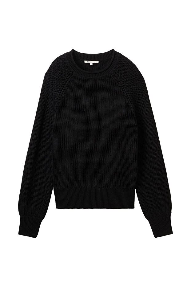 Crew Neck Pullover - 5