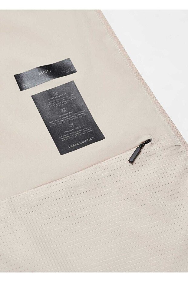 Streç su itici bomber ceket - 6