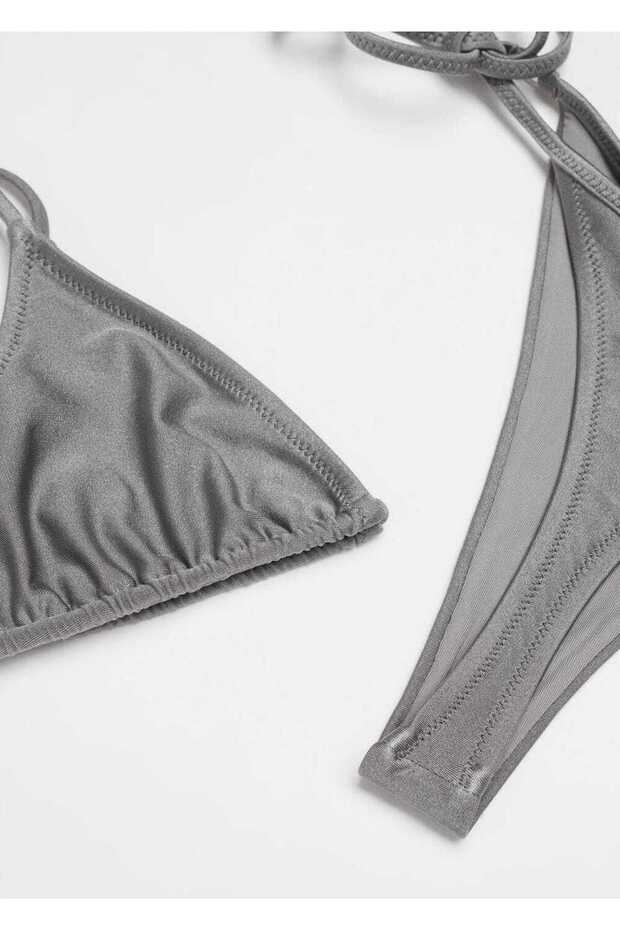 Metalik bikini üstü - 6